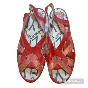 Fly London Weza leather sandals Boho strappy slingback